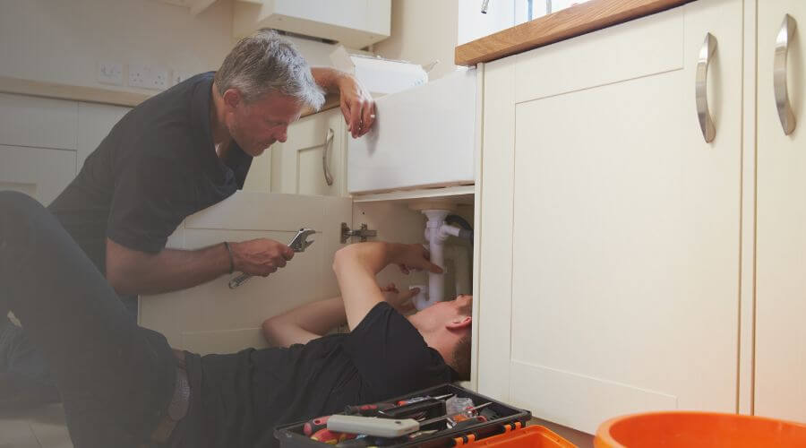 Professional burst pipe repair services in Tuttle, ND